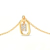Thumbnail Image 3 of PDPAOLA™ at Zales Lab-Grown Diamond Accent Letter "H" Initial Pendant in 18K Gold