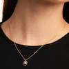 Thumbnail Image 2 of PDPAOLA™ at Zales Lab-Grown Diamond Accent Letter "N" Initial Pendant in 18K Gold