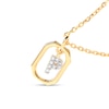 Thumbnail Image 3 of PDPAOLA™ at Zales Lab-Grown Diamond Accent Letter "P" Initial Pendant in 18K Gold