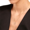 Thumbnail Image 2 of PDPAOLA™ at Zales 1/3 CT. T.W. Lab-Grown Diamond "B" Initial Pendant in 18K Gold - 19.5"