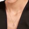 Thumbnail Image 3 of PDPAOLA™ at Zales 1/3 CT. T.W. Lab-Grown Diamond "D" Initial Pendant in 18K Gold - 19.5"