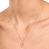 Thumbnail Image 2 of PDPAOLA™ at Zales 1/3 CT. T.W. Lab-Grown Diamond "J" Initial Pendant in 18K Gold - 19.5"