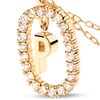 Thumbnail Image 5 of PDPAOLA™ at Zales 1/3 CT. T.W. Lab-Grown Diamond "P" Initial Pendant in 18K Gold - 19.5"