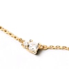 Thumbnail Image 5 of PDPAOLA™ at Zales 1/10 CT. T.W. Lab-Grown Diamond Duo Necklace in 18K Gold - 19.5"