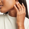 Thumbnail Image 2 of 1/4 CT. T.W. Diamond Line Seven Stone Station Band in 14K White Gold