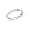 Thumbnail Image 1 of 1/3 CT. T.W. Diamond Hexagon Band in 14K White Gold