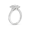 Thumbnail Image 3 of 1-1/2 CT. T.W. Princess-Cut Diamond Square Frame Engagement Ring in 14K White Gold (I/I2)