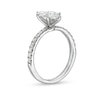 Thumbnail Image 3 of 1-3/4 CT. T.W. Certified Marquise-Cut Lab-Grown Diamond Engagement Ring in 14K White Gold (F/VS2)
