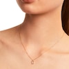 Thumbnail Image 2 of PDPAOLA™ at Zales Lab-Grown Diamond Accent Letter "R" Initial Pendant in 18K Gold