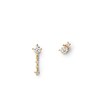 Thumbnail Image 0 of PDPAOLA™ at Zales 1/5 CT. T.W. Lab-Created Diamond Duo Mismatch Drop and Stud Earrings in 18K Gold