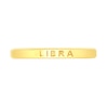 Thumbnail Image 4 of 1/15 CT. T.W. Diamond Libra Zodiac Disc Pendant in Sterling Silver with Yellow Rhodium