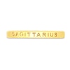 Thumbnail Image 4 of 1/15 CT. T.W. Diamond Sagittarius Zodiac Disc Pendant in Sterling Silver with Yellow Rhodium