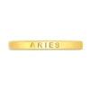 Thumbnail Image 3 of Diamond Accent Aries Zodiac Disc Pendant in Sterling Silver with Yellow Rhodium