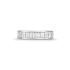 Thumbnail Image 4 of 1 CT. T.W. Certified Baguette-Cut Lab-Grown Diamond Band in 14K White Gold (F/VS2)