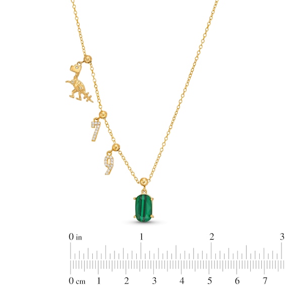 PDPAOLAâ¢ at Zales Adjustable Cable Chain Charm Necklace in Sterling Silver with 18K Gold Plate - 19.5"