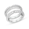 Thumbnail Image 1 of 1-1/4 CT. T.W. Diamond Split Double Row Enhancer in 14K White Gold