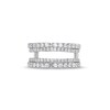 Thumbnail Image 3 of 1-1/4 CT. T.W. Diamond Split Double Row Enhancer in 14K White Gold