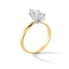 Thumbnail Image 2 of 2 CT. Certified Marquise-Cut Lab-Created Diamond Solitaire Engagement Ring in 14K Gold (F/VS2)