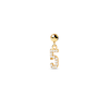 Thumbnail Image 1 of PDPAOLA™ at Zales Cubic Zirconia Number "5" Bead Charm in Sterling Silver with 18K Gold Plate