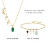 Thumbnail Image 4 of PDPAOLA™ at Zales Cubic Zirconia Number "8" Bead Charm in Sterling Silver with 18K Gold Plate