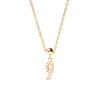 Thumbnail Image 3 of PDPAOLA™ at Zales Cubic Zirconia Number "9" Bead Charm in Sterling Silver with 18K Gold Plate