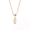 Thumbnail Image 3 of PDPAOLA™ at Zales Cubic Zirconia Number "0" Bead Charm in Sterling Silver with 18K Gold Plate