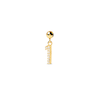 Thumbnail Image 0 of PDPAOLA™ at Zales Cubic Zirconia Number Bead Charm in Sterling Silver with 18K Gold Plate (Nos. 0-9)