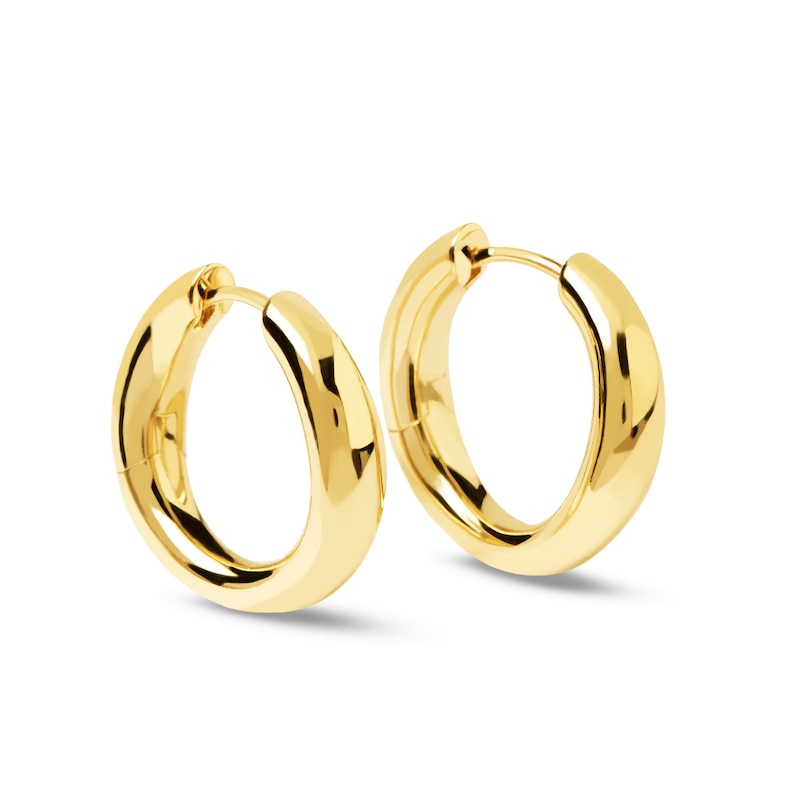 Main Image 4 of PDPAOLA™ at Zales 5.5mm Hoop Earrings in 18K Gold Plated Brass