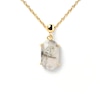 Thumbnail Image 2 of PDPAOLA™ at Zales Oval Labradorite Strength Bead Charm in Sterling Silver with 18K Gold Plate