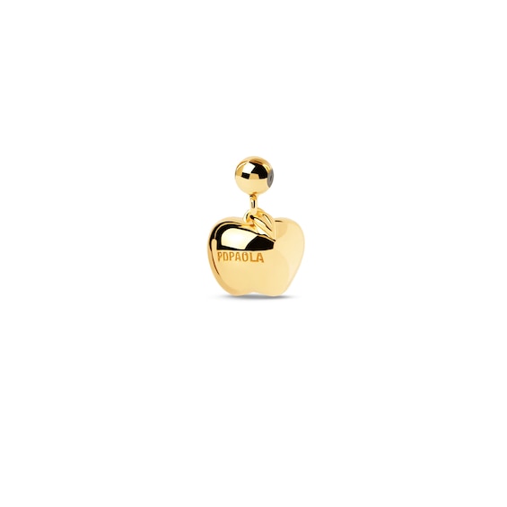 PDPAOLA⢠at Zales Apple Bead Charm in Sterling Silver with 18K Gold Plate