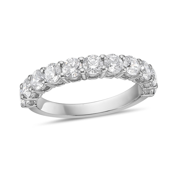 1-1/ CT. T.w. Diamond Eleven Stone Band in 10K Gold (I/I2
