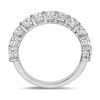 Thumbnail Image 3 of 1-1/2 CT. T.W. Diamond Eleven Stone Band in 10K White Gold (I/I2)