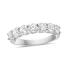 Thumbnail Image 1 of 1-1/2 CT. T.W. Diamond Seven Stone Band in 10K White Gold (I/I2)