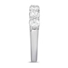 Thumbnail Image 2 of 1-1/2 CT. T.W. Diamond Seven Stone Band in 10K White Gold (I/I2)
