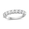 Thumbnail Image 1 of 1-1/4 CT. T.W. Diamond Nine Stone Band in 10K White Gold (I/I2)