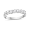 Thumbnail Image 1 of 3/4 CT. T.W. Diamond Seven Stone Band in 10K White Gold (I/I2)