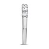 Thumbnail Image 2 of 3/4 CT. T.W. Diamond Seven Stone Band in 10K White Gold (I/I2)
