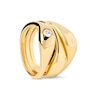 Thumbnail Image 3 of PDPAOLA™ at Zales Cubic Zirconia Stack Ring Set in Sterling Silver with 18K Gold Plate