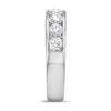 Thumbnail Image 2 of 1-1/2 CT. T.W. Diamond Channel Eleven Stone Band in 10K White Gold (I/I2)