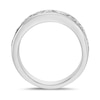 Thumbnail Image 3 of 1-1/2 CT. T.W. Diamond Channel Eleven Stone Band in 10K White Gold (I/I2)
