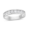 Thumbnail Image 1 of 1-1/4 CT. T.W. Diamond Channel Eleven Stone Band in 10K White Gold (I/I2)