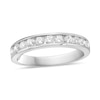 Thumbnail Image 1 of 3/4 CT. T.W. Diamond Channel Eleven Stone Band in 10K White Gold (I/I2)
