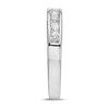 Thumbnail Image 2 of 3/4 CT. T.W. Diamond Channel Eleven Stone Band in 10K White Gold (I/I2)