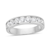 Thumbnail Image 1 of 1-1/4 CT. T.W. Diamond Channel Nine Stone Band in 10K White Gold (I/I2)