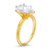 Thumbnail Image 3 of 3 CT. Certified Pear-Shaped Lab-Grown Diamond Solitaire Engagement Ring in 14K Gold (I/SI2)