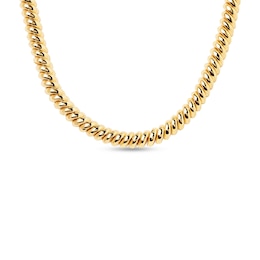 PDPAOLA™ at Zales 8.0mm San Marco Chain Link Necklace in 18K Gold Plated Brass - 16"