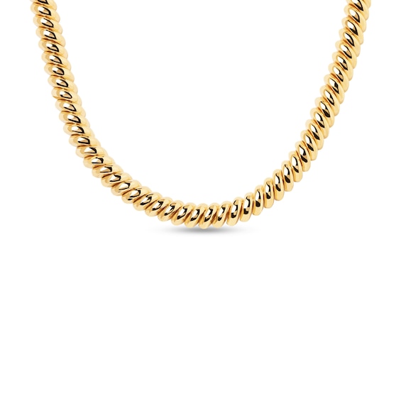 Pdpaolaâ¢ at Zales 8.0mm San Marco Chain Link Necklace in 18K Gold Plated Brass - 16"