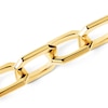 Thumbnail Image 1 of PDPAOLA™ at Zales Solid Signature Link Chain Bracelet in 18K Gold Plated Brass - 8.25"