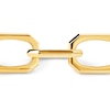 Thumbnail Image 2 of PDPAOLA™ at Zales Solid Signature Link Chain Bracelet in 18K Gold Plated Brass - 8.25"