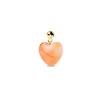 Thumbnail Image 1 of PDPAOLA™ at Zales Heart-Shaped Orange Agate Bead Charm in Sterling Silver with 18K Gold Plate